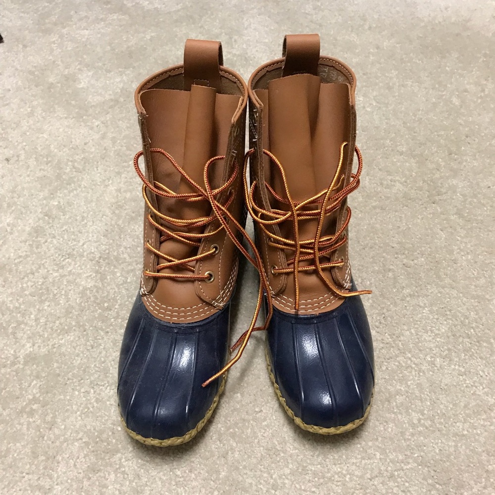L.L. Bean Original 8” Bean Boots- Navy